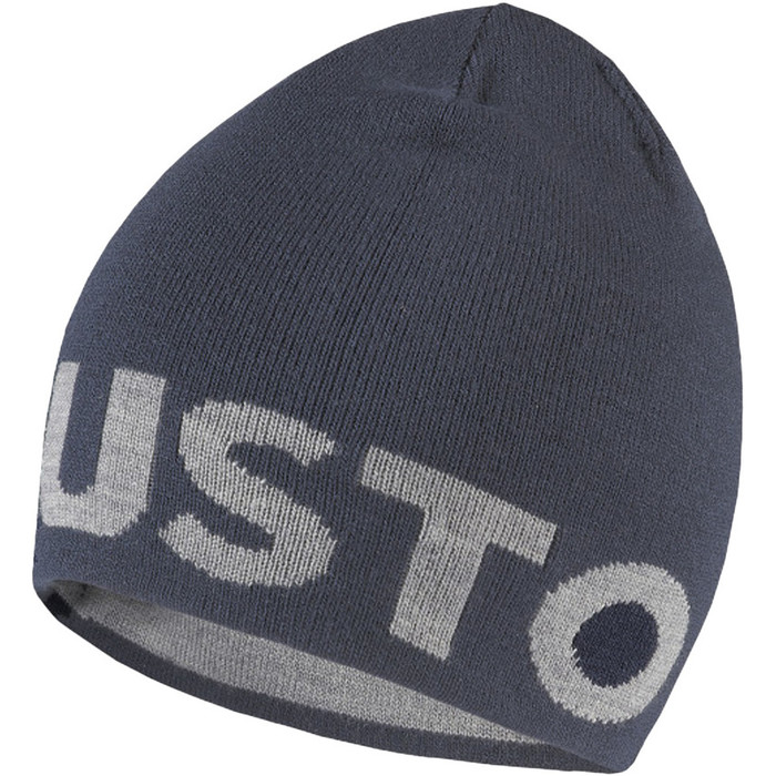 2023 Musto Reversible Beanie Hat 86102 - Grey Melange / Navy